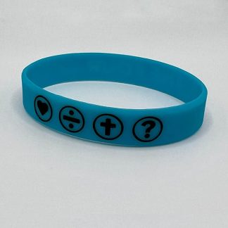 theFour Bracelet in electric blue.