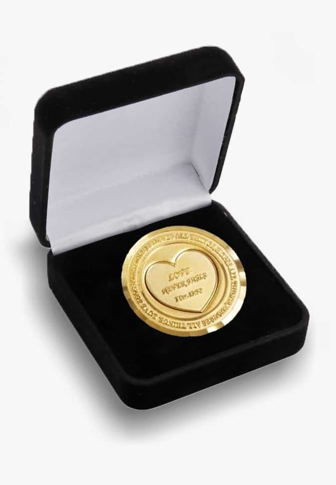 Marriage Commitment Coin and Covenant