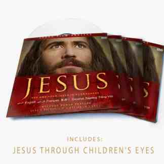 JESUS DVD and JESUS: Through Children's Eyes - 8 Languages - (BOX OF 100)