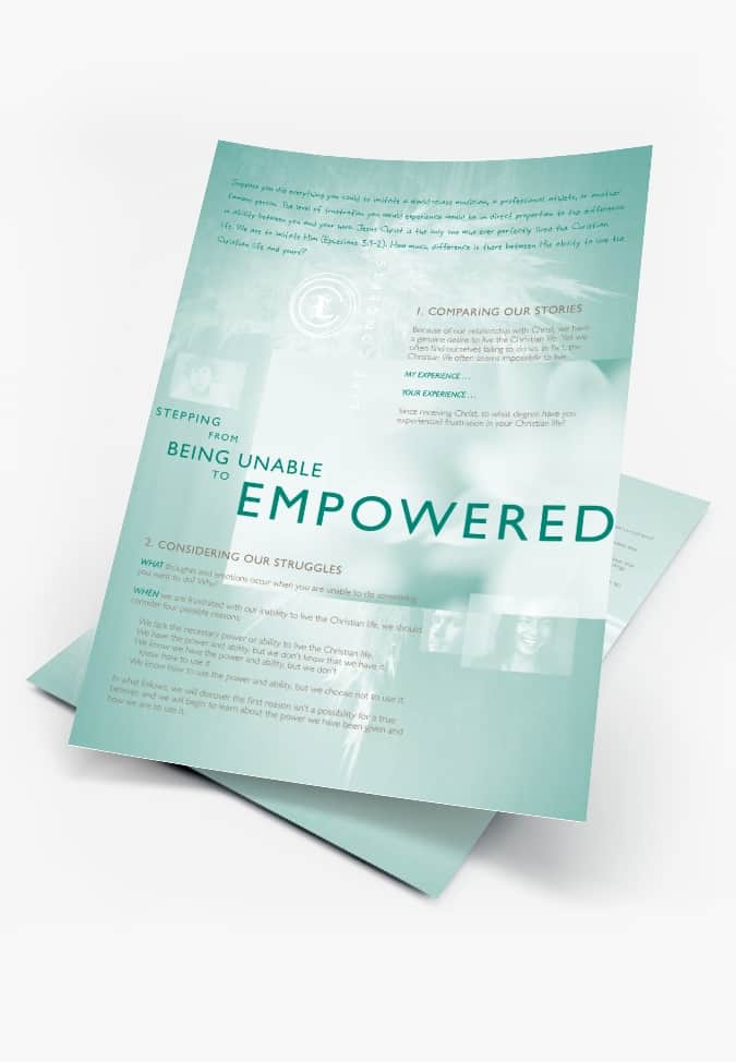 Life Concepts - Empowered (Pack of 5 and LG)