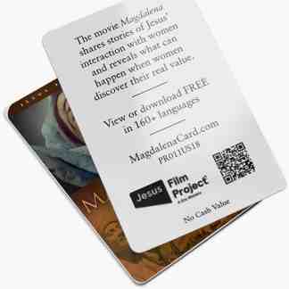 Magdalena Gift Cards Pack of 100