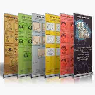 Set of all six Perspective Banners