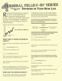 Personal Follow-Up Series - Lesson 4