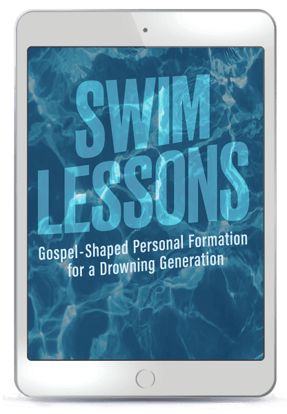 Swim Lessons Ebook on an Ipad
