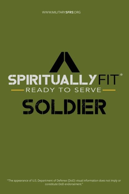 Spiritually Fit Ready to Serve Soldier - Image 2