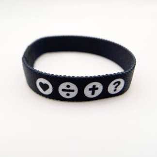 Fabric Black Large Band (190mm)