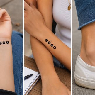 THE FOUR Temporary Tattoos